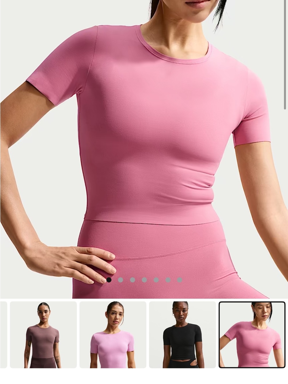 Nike Zenvy Dri fit short sleeve top